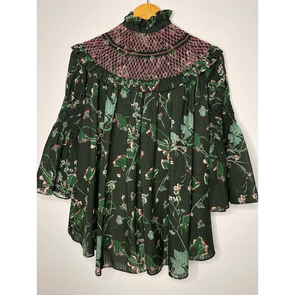 Tuckernuck women's Jaguar Garden Marion Blouse size M NWOT - Picture 12 of 12